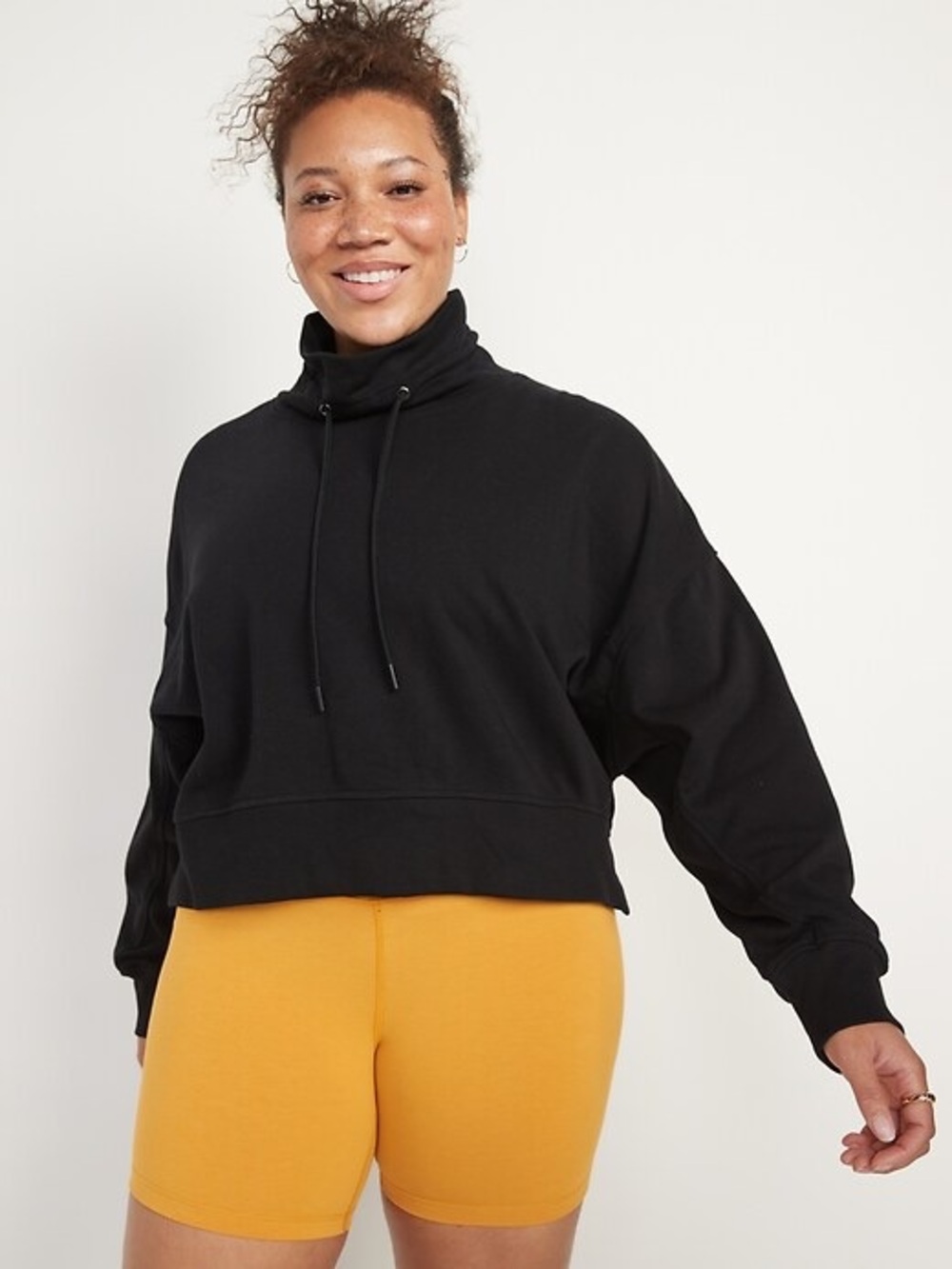Old Navy Cropped Cowl Neck Pullover - Women